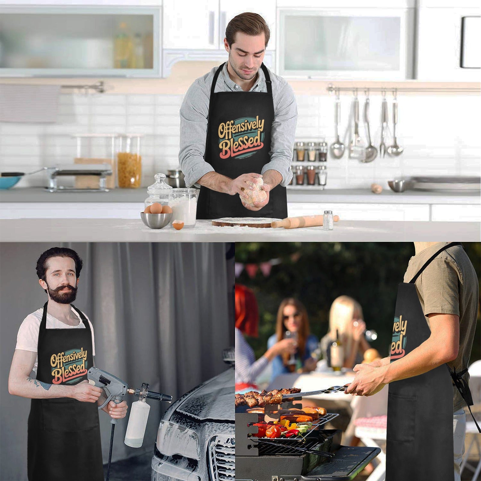 Man apron Waterproof Apron for Men