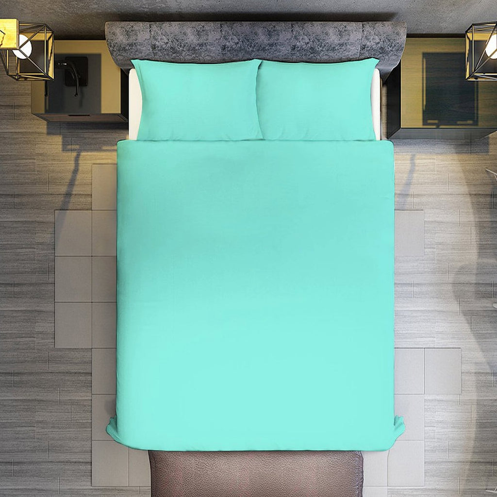 3-Piece Bedding Set (1 Duvet Cover + 2 Pillow Shams) 3-Piece Bedding Set 102"×90" (1 Quilt Cover + 2 Pillowcases)