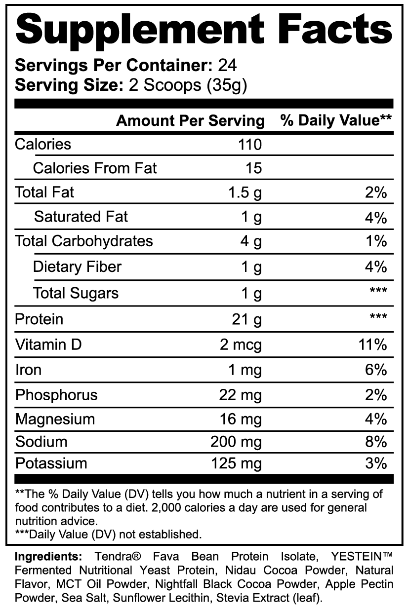 Offensively Blessed Plant Protein (Chocolate)