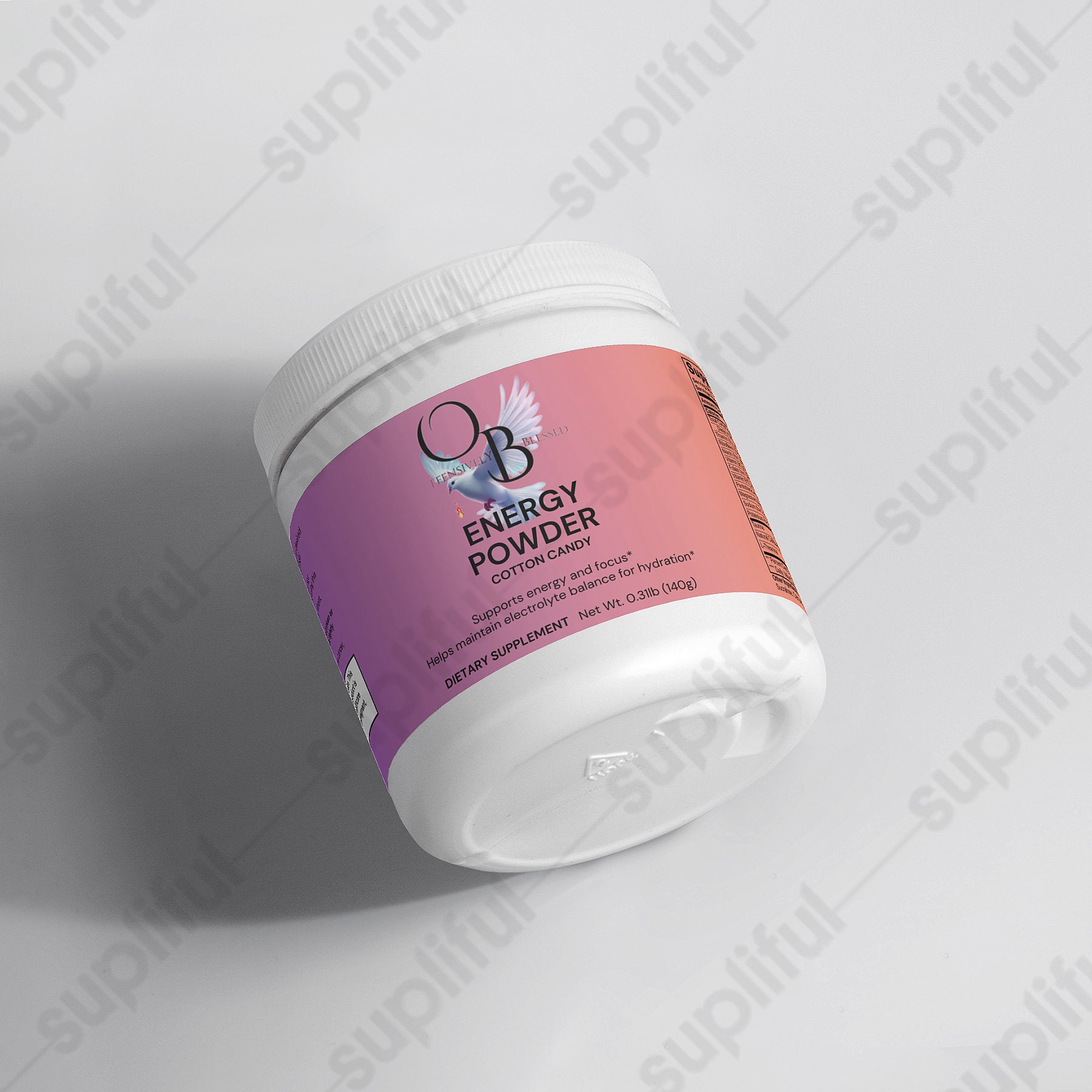 Offensively Blessed Energy Powder (Cotton Candy)