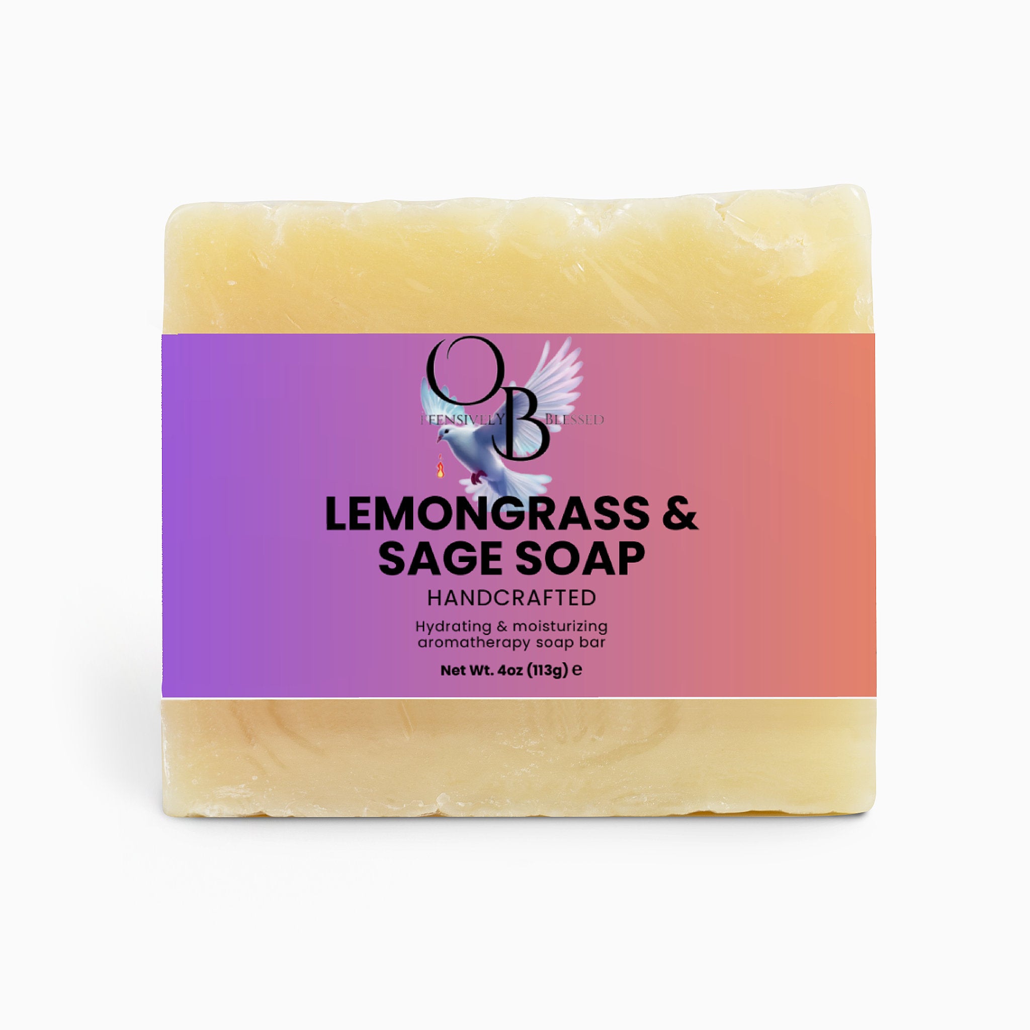 Offensively Blessed🌺Lemongrass & Sage Soap