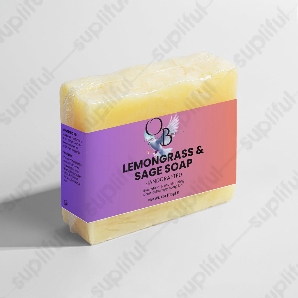 Offensively Blessed🌺Lemongrass & Sage Soap