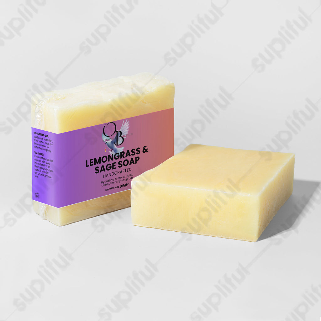 Offensively Blessed🌺Lemongrass & Sage Soap
