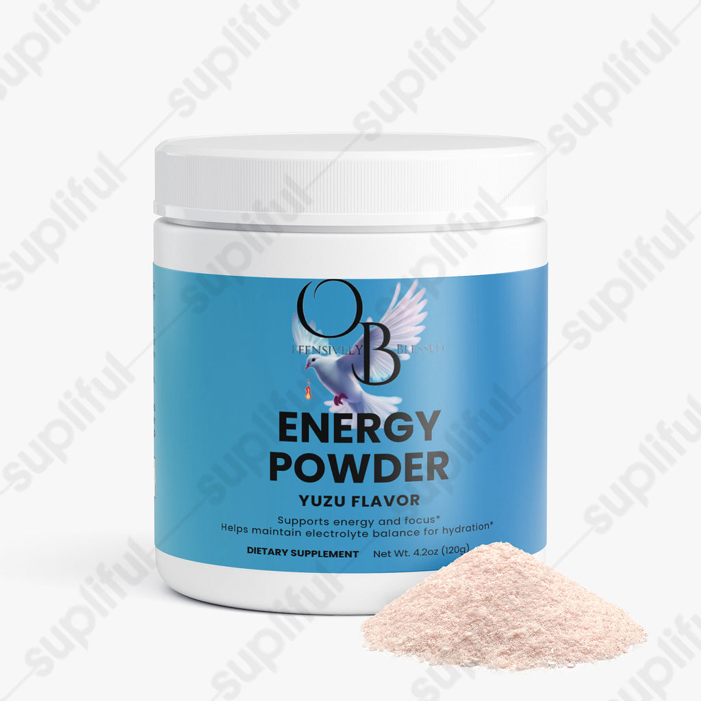 Offensively Blessed 🌺Energy Powder (Yuzu Flavor)