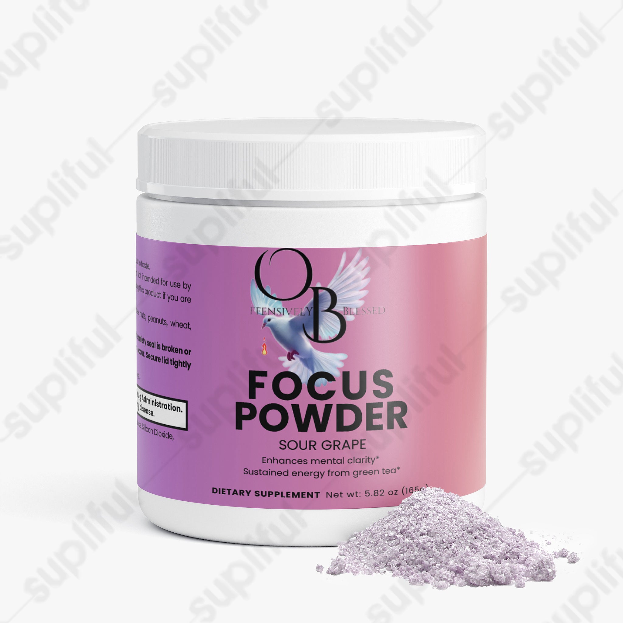 Offensively Blessed 🌺Focus Powder (Sour Grape)