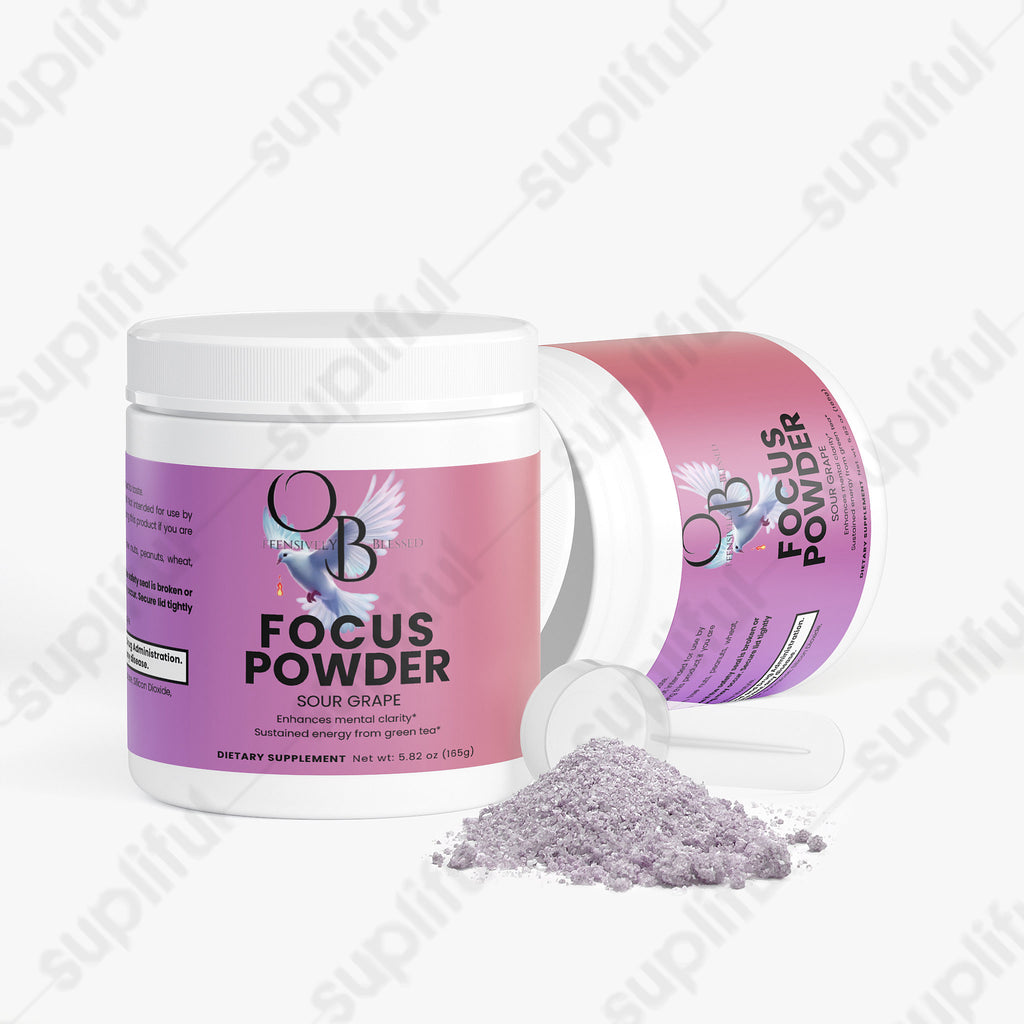 Offensively Blessed 🌺Focus Powder (Sour Grape)