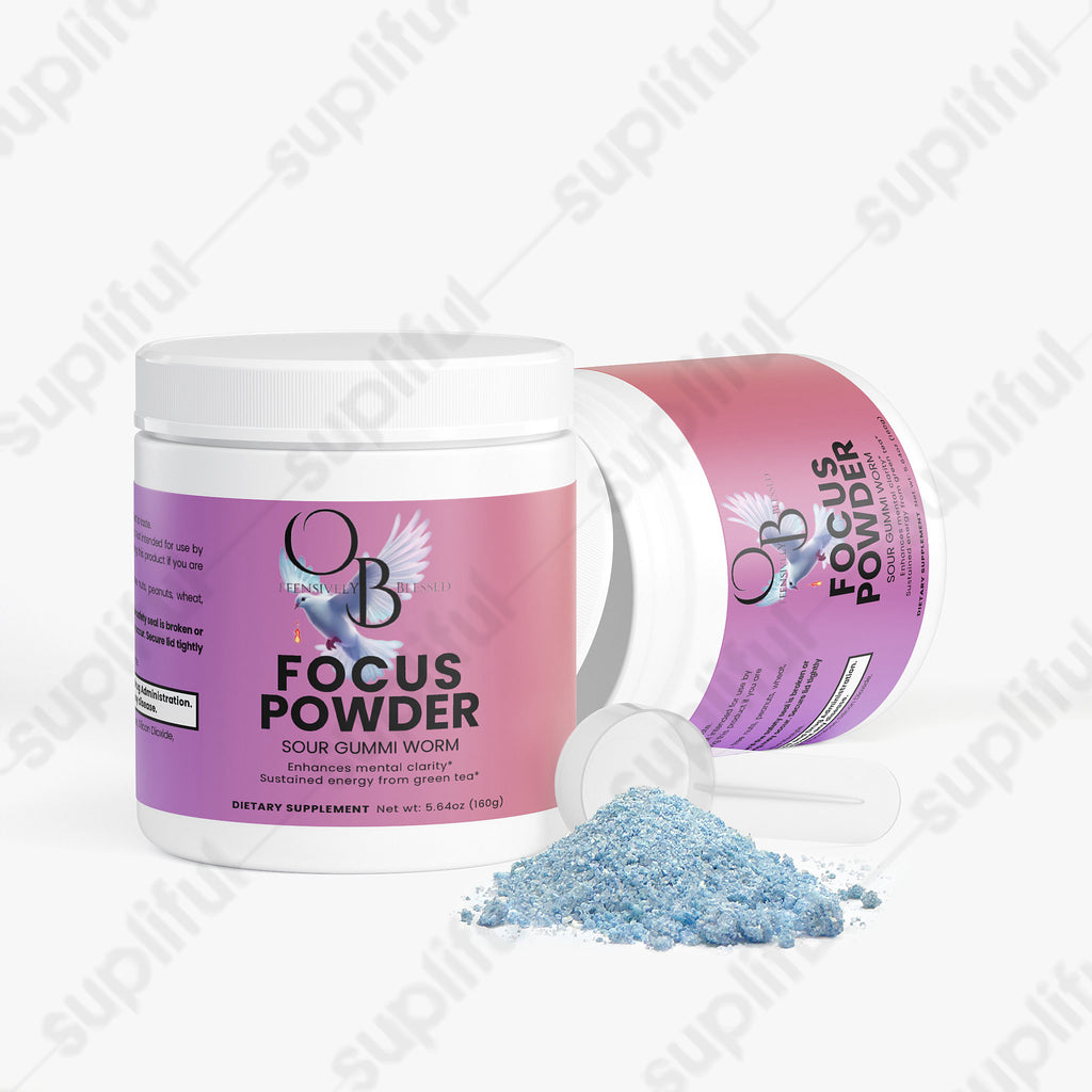 Offensively Blessed🌺 Focus Powder (Sour Gummi Worm)