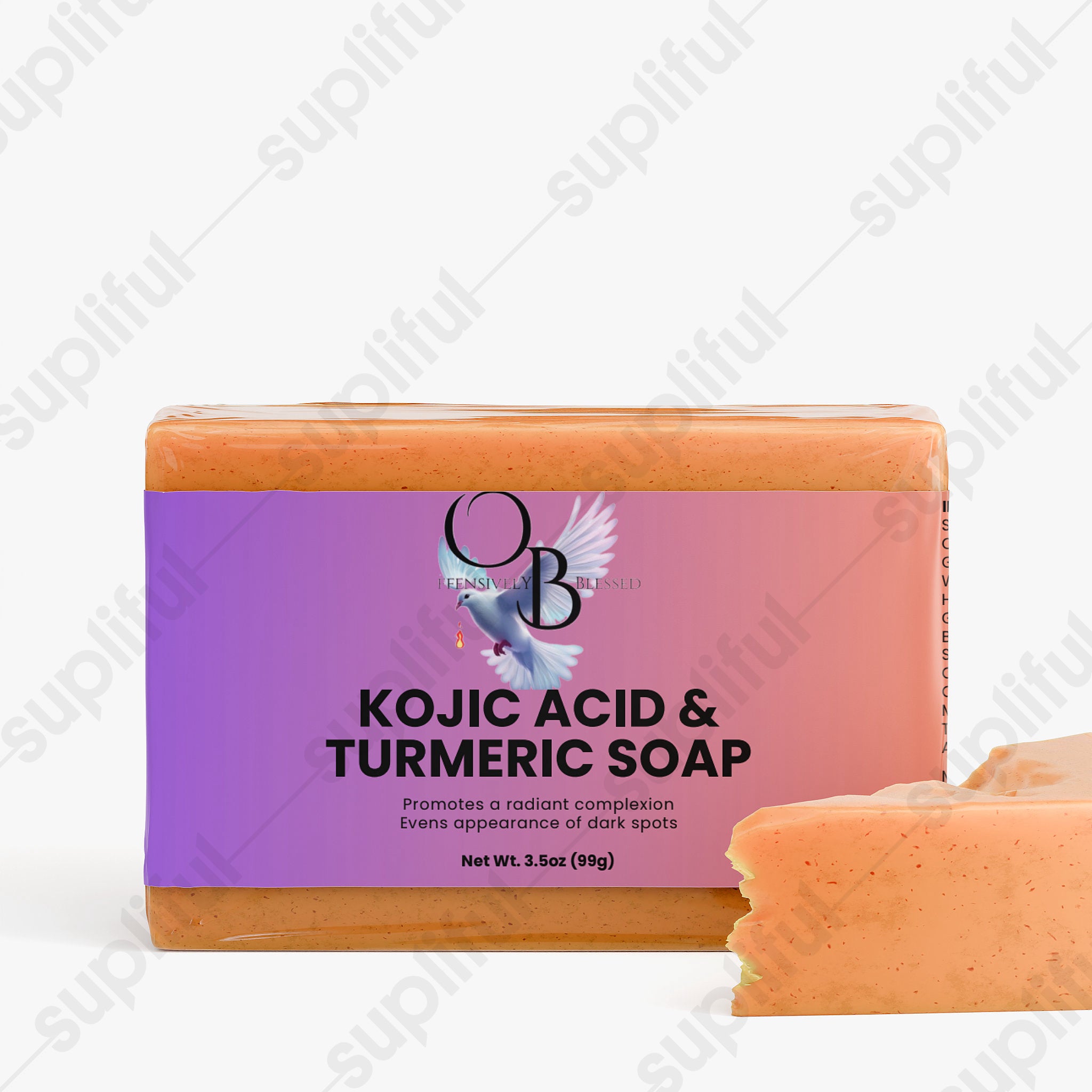 Offensively Blessed 🌺Kojic Acid & Turmeric Soap