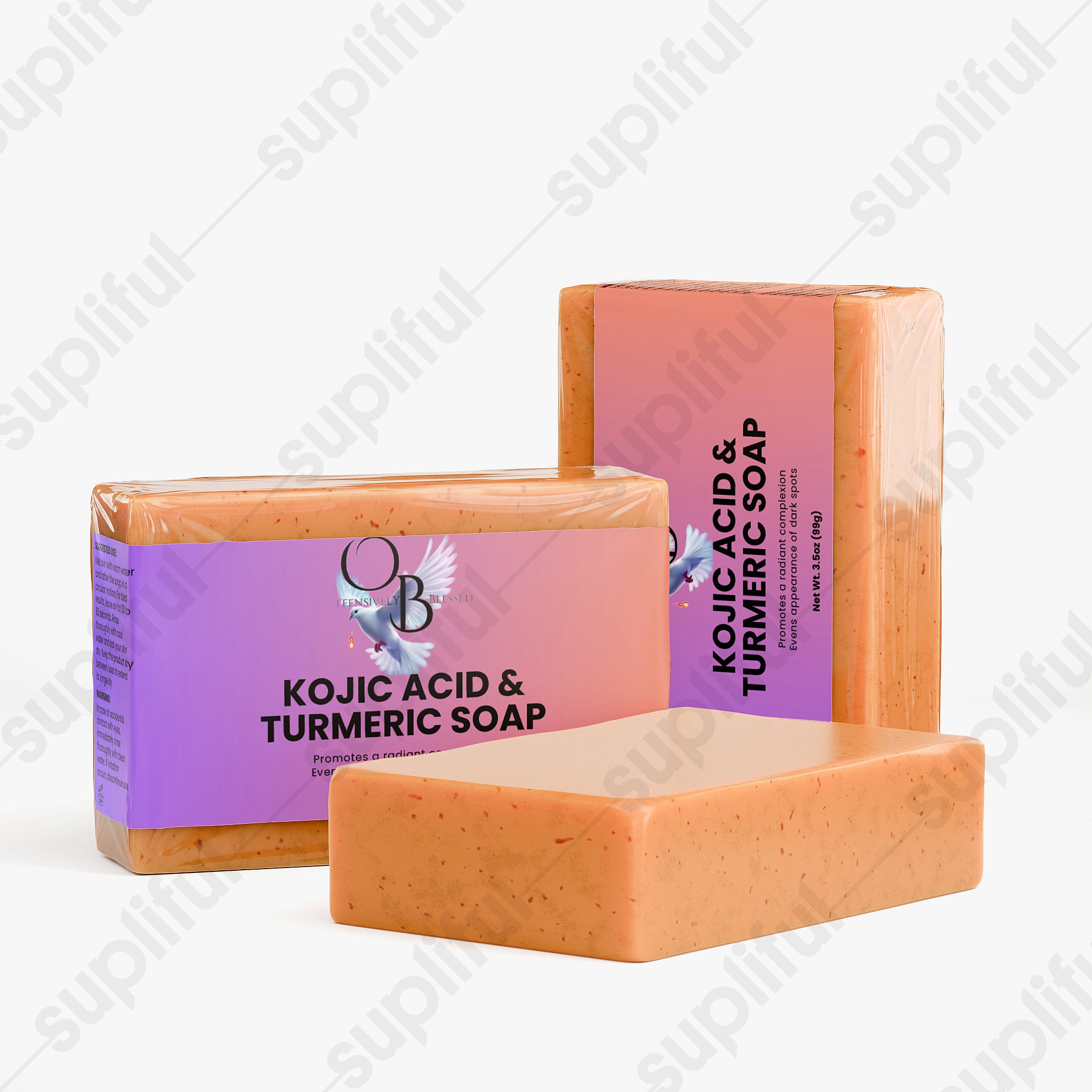 Offensively Blessed 🌺Kojic Acid & Turmeric Soap