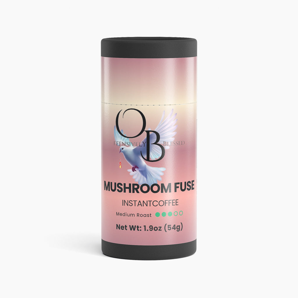 Offensively Blessed 🌺Mushroom Fuse Instant Coffee (Medium Roast)