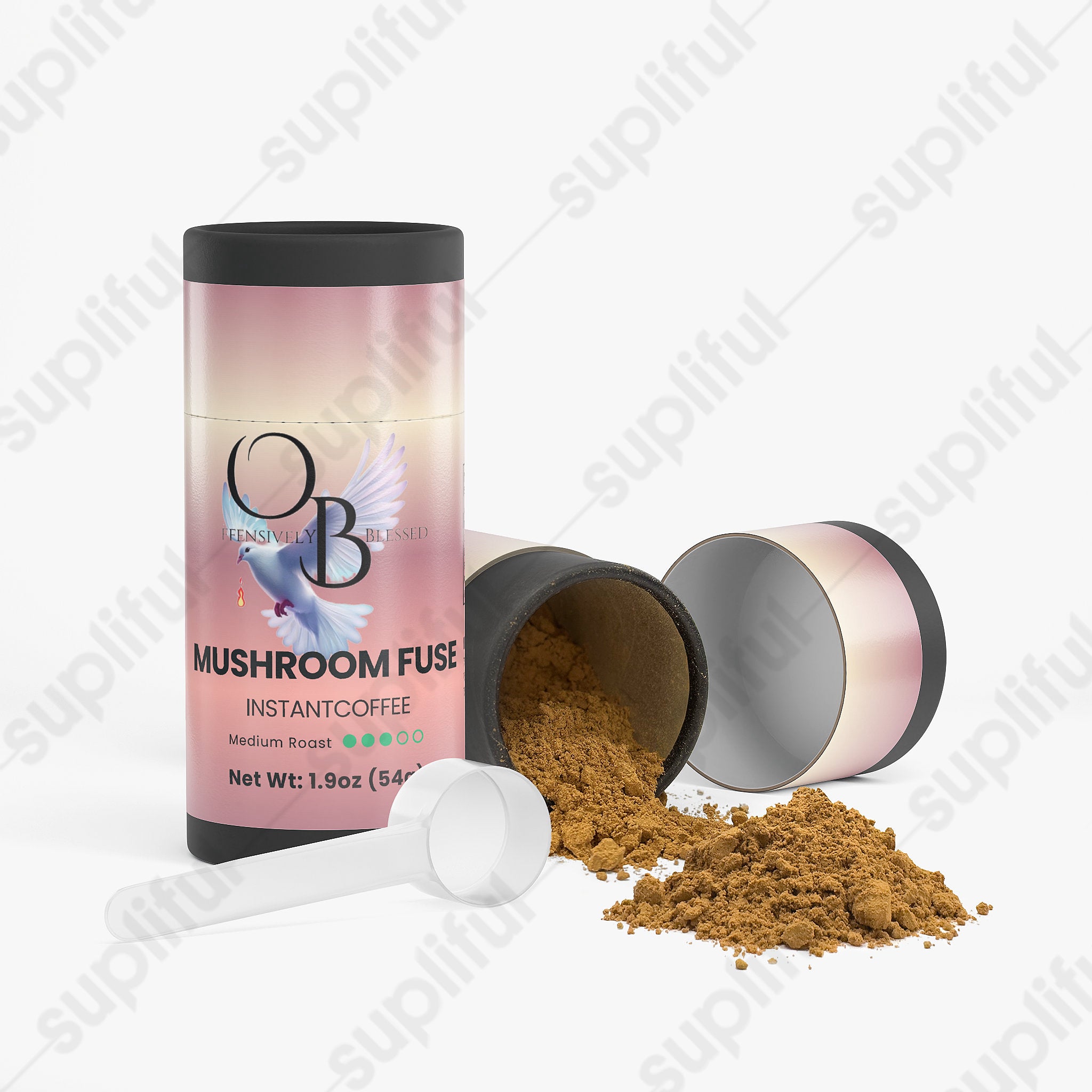 Offensively Blessed 🌺Mushroom Fuse Instant Coffee (Medium Roast)