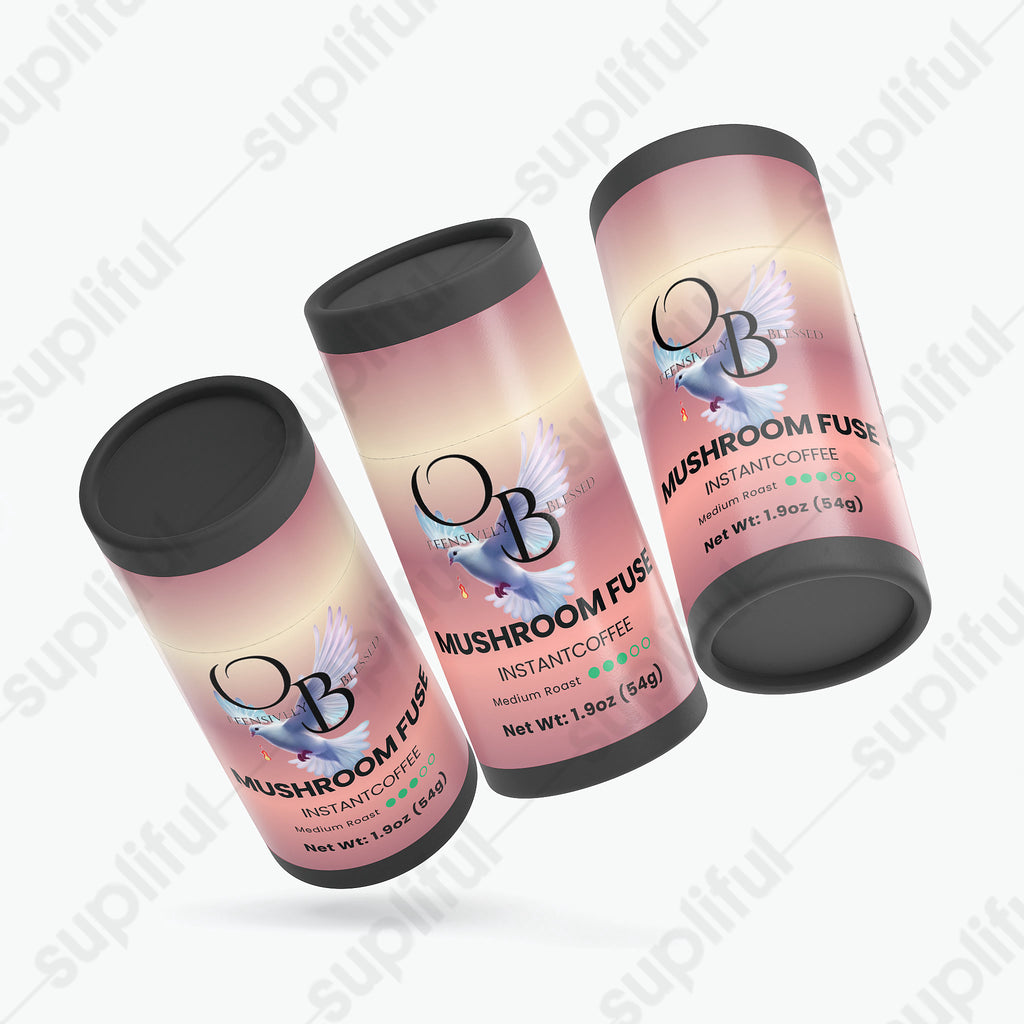 Offensively Blessed 🌺Mushroom Fuse Instant Coffee (Medium Roast)