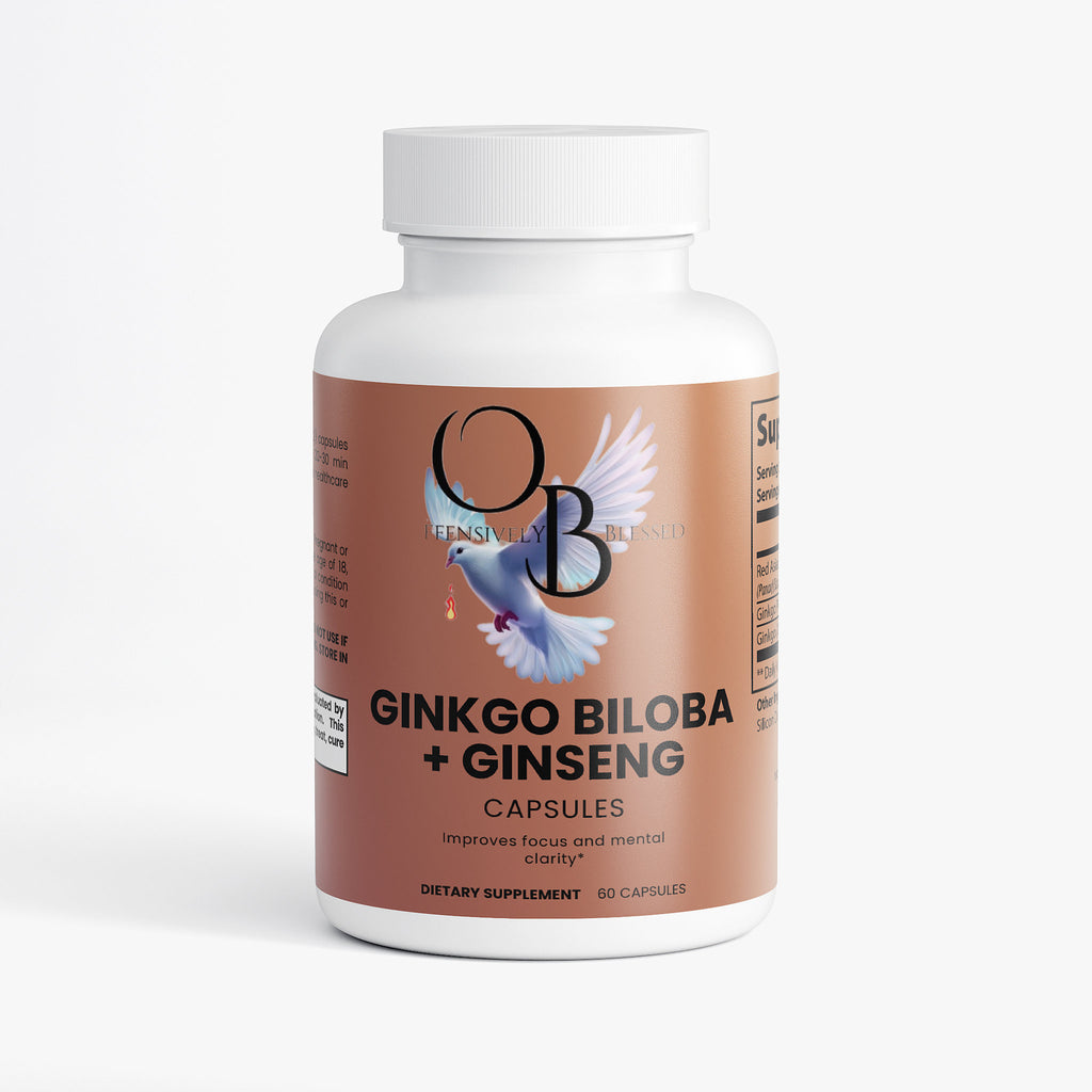 Offensively Blessed 🌺Ginkgo Biloba + Ginseng