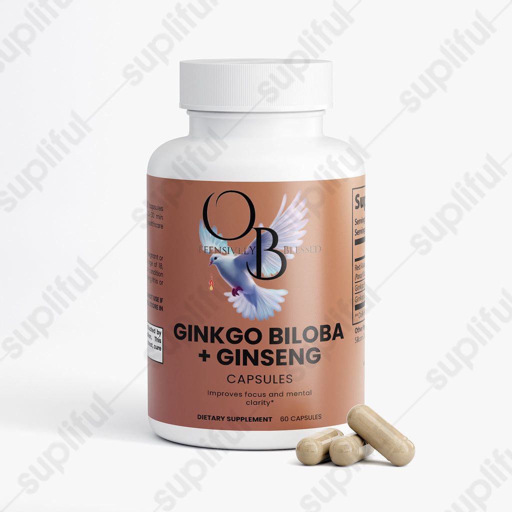 Offensively Blessed 🌺Ginkgo Biloba + Ginseng