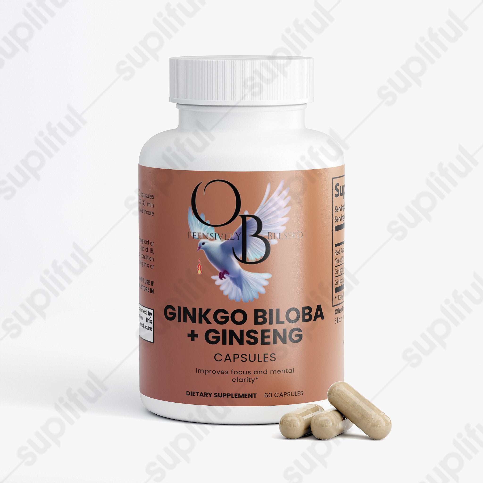 Offensively Blessed 🌺Ginkgo Biloba + Ginseng