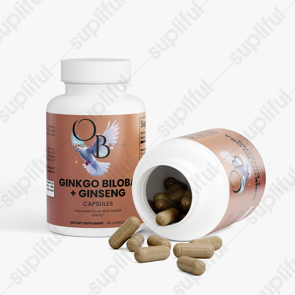 Offensively Blessed 🌺Ginkgo Biloba + Ginseng