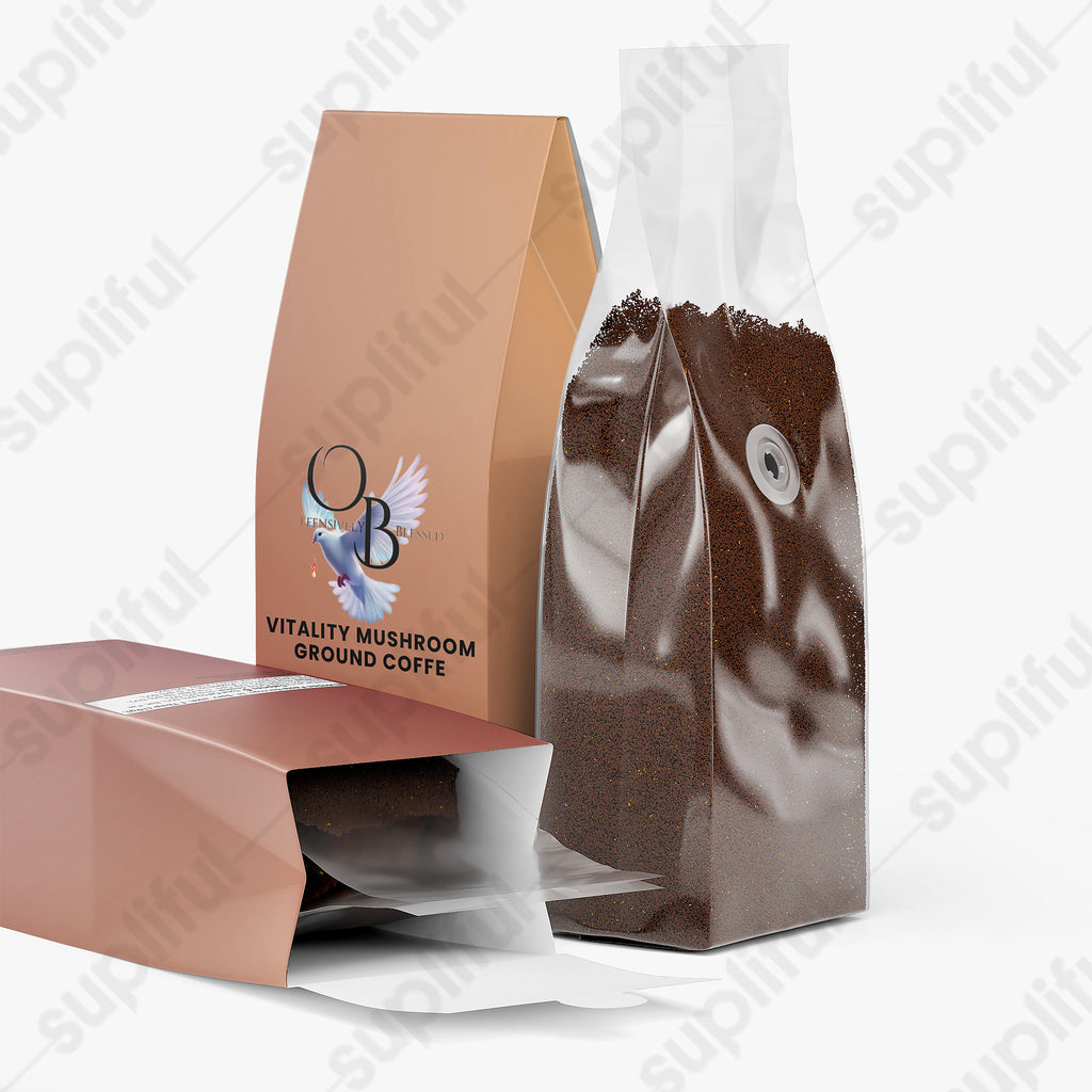 Offensively Blessed 🌺Vitality Mushroom Coffee (Medium Roast)