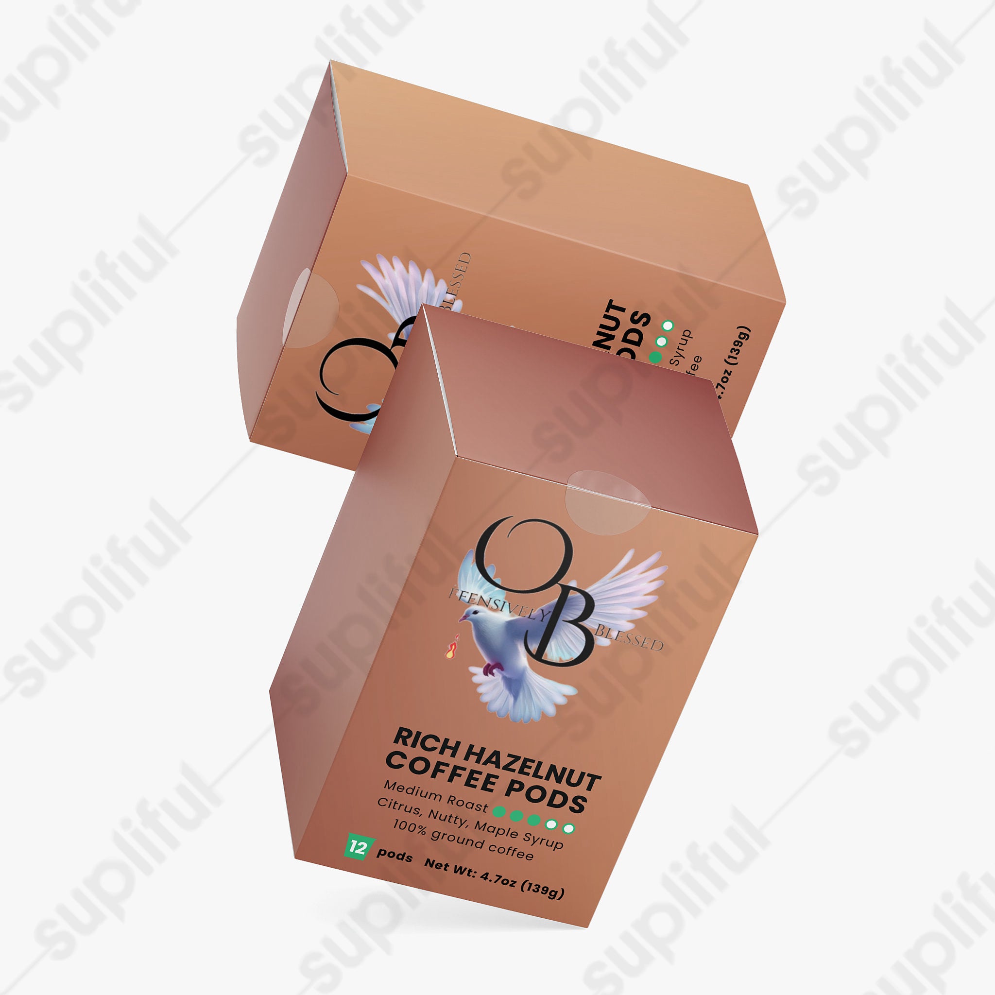 Offensively Blessed 🌺Rich Hazelnut Coffee Pods (Medium Roast)