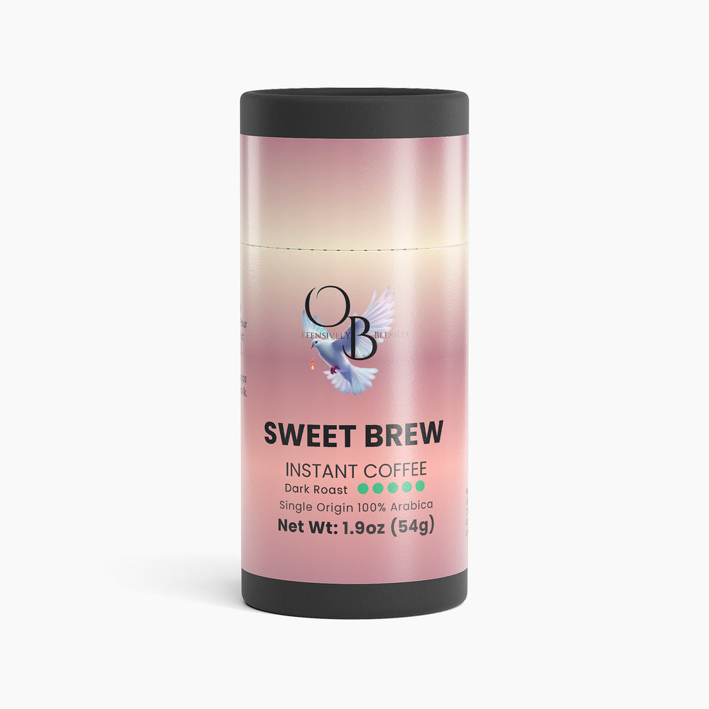 Offensively Blessed🌺Sweet Brew Instant Coffee (Dark Roast)