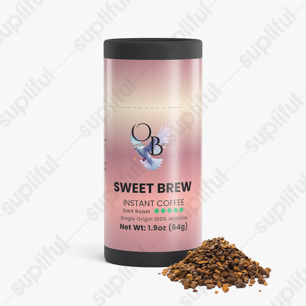 Offensively Blessed🌺Sweet Brew Instant Coffee (Dark Roast)