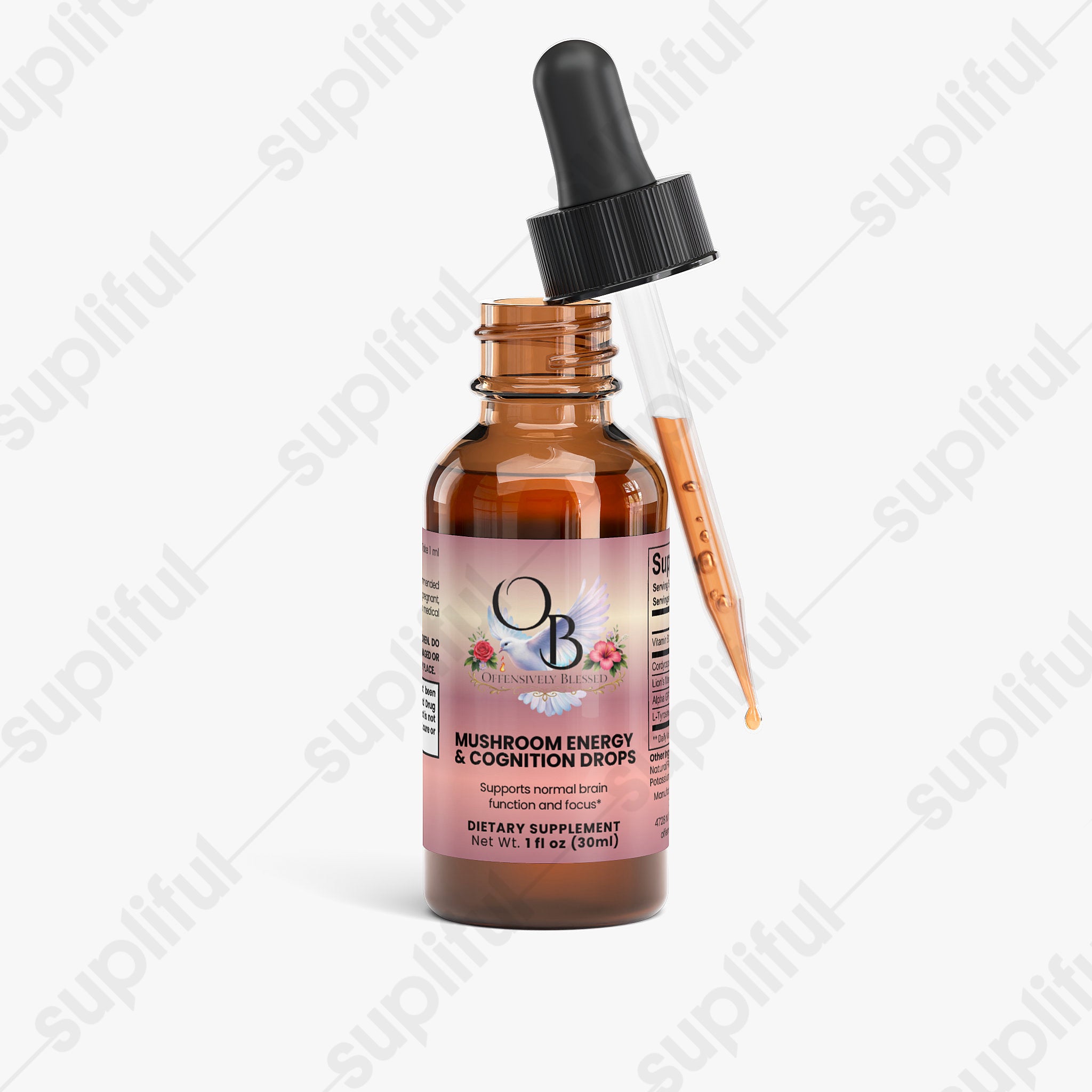 Offensively Blessed🌺Mushroom Energy & Cognition Drops