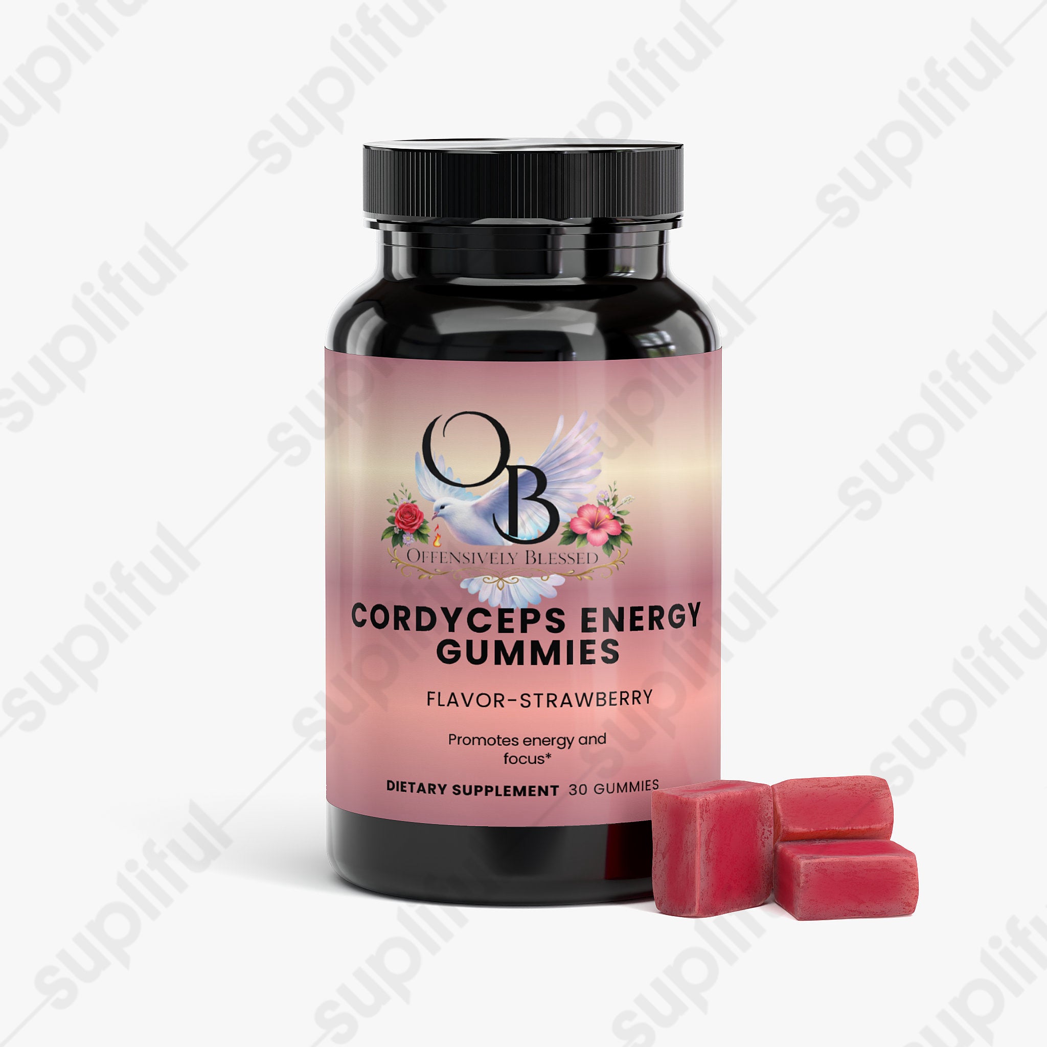 Offensively Blessed🌺Cordyceps Energy Gummies