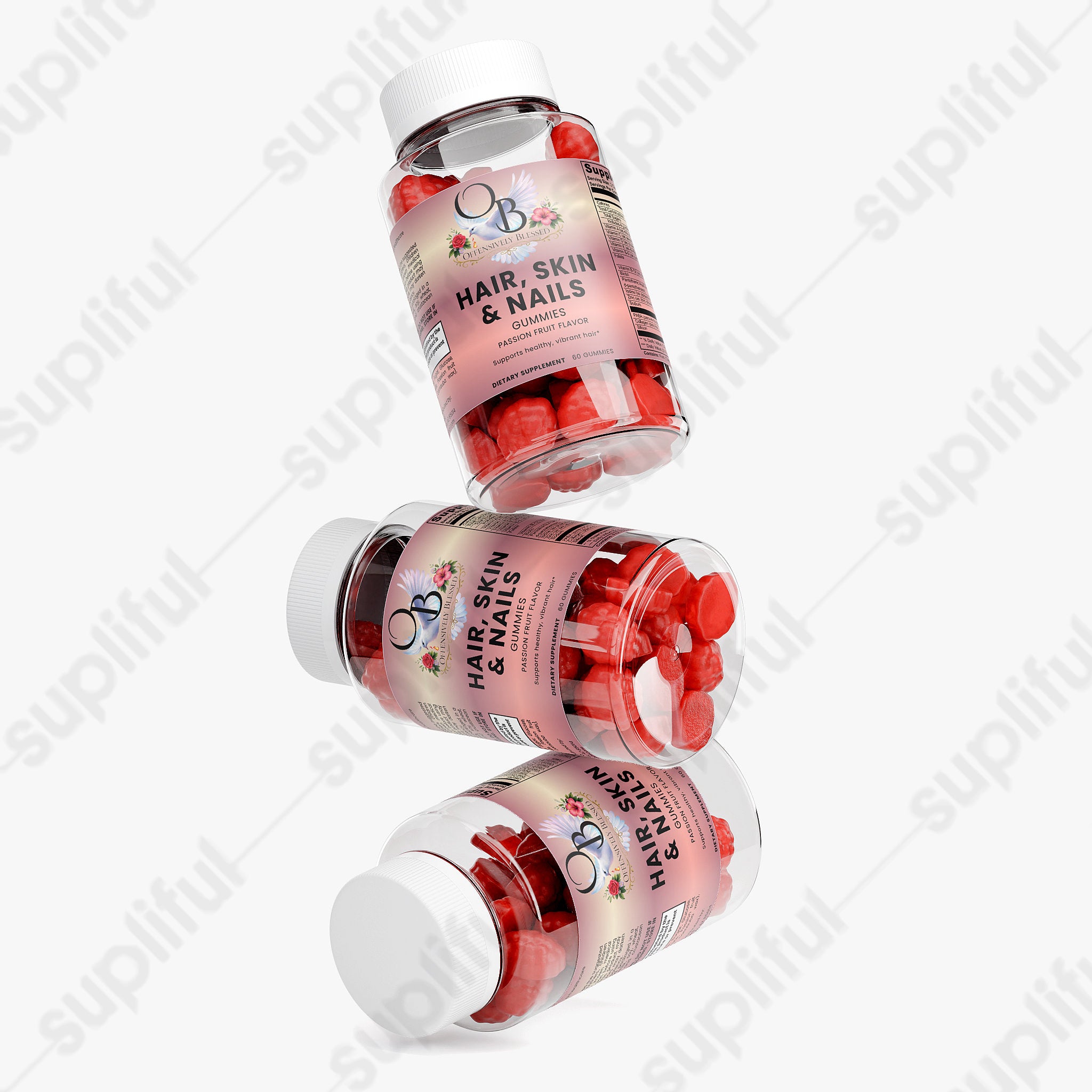Offensively Blessed 🌺Hair, Skin & Nails Gummies