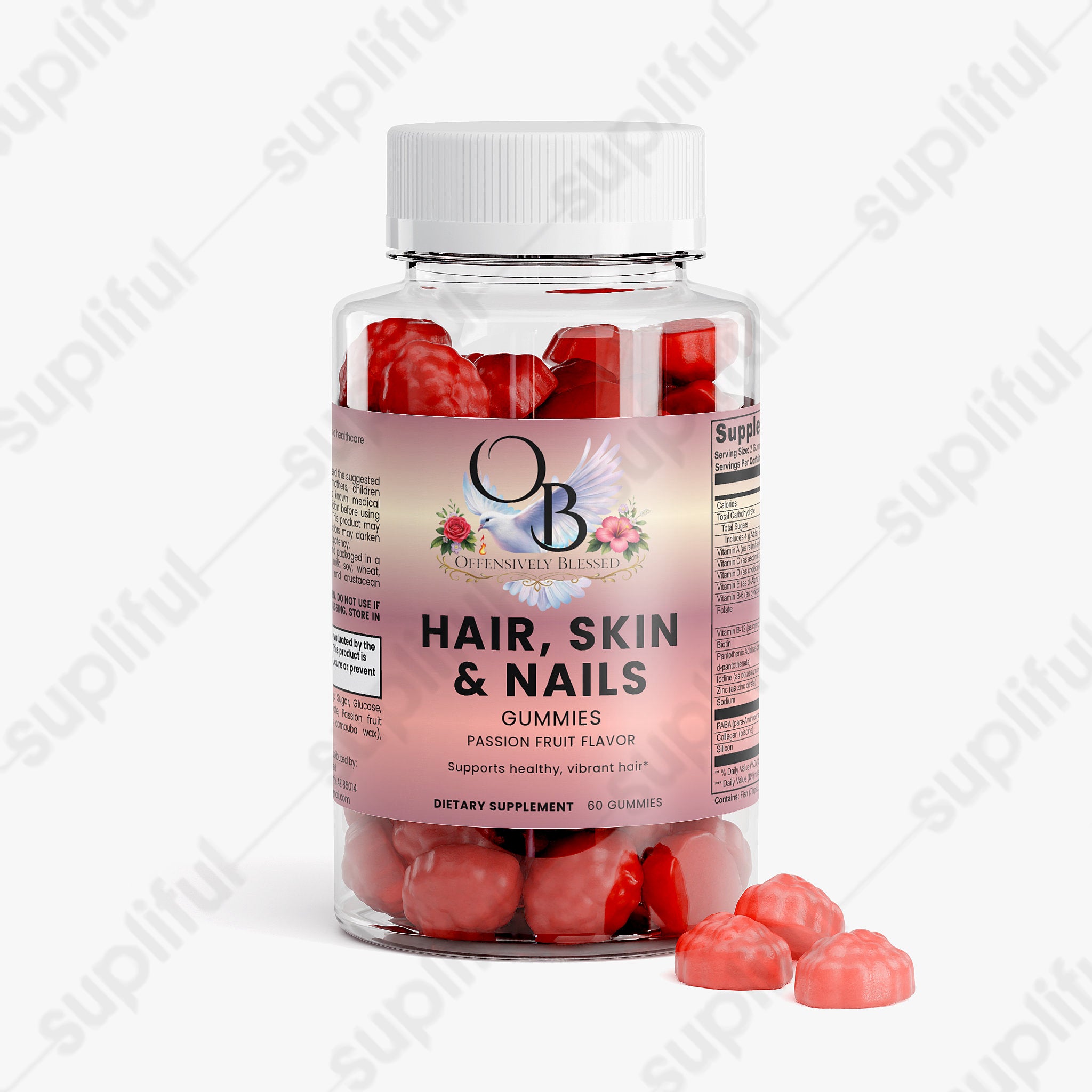 Offensively Blessed 🌺Hair, Skin & Nails Gummies