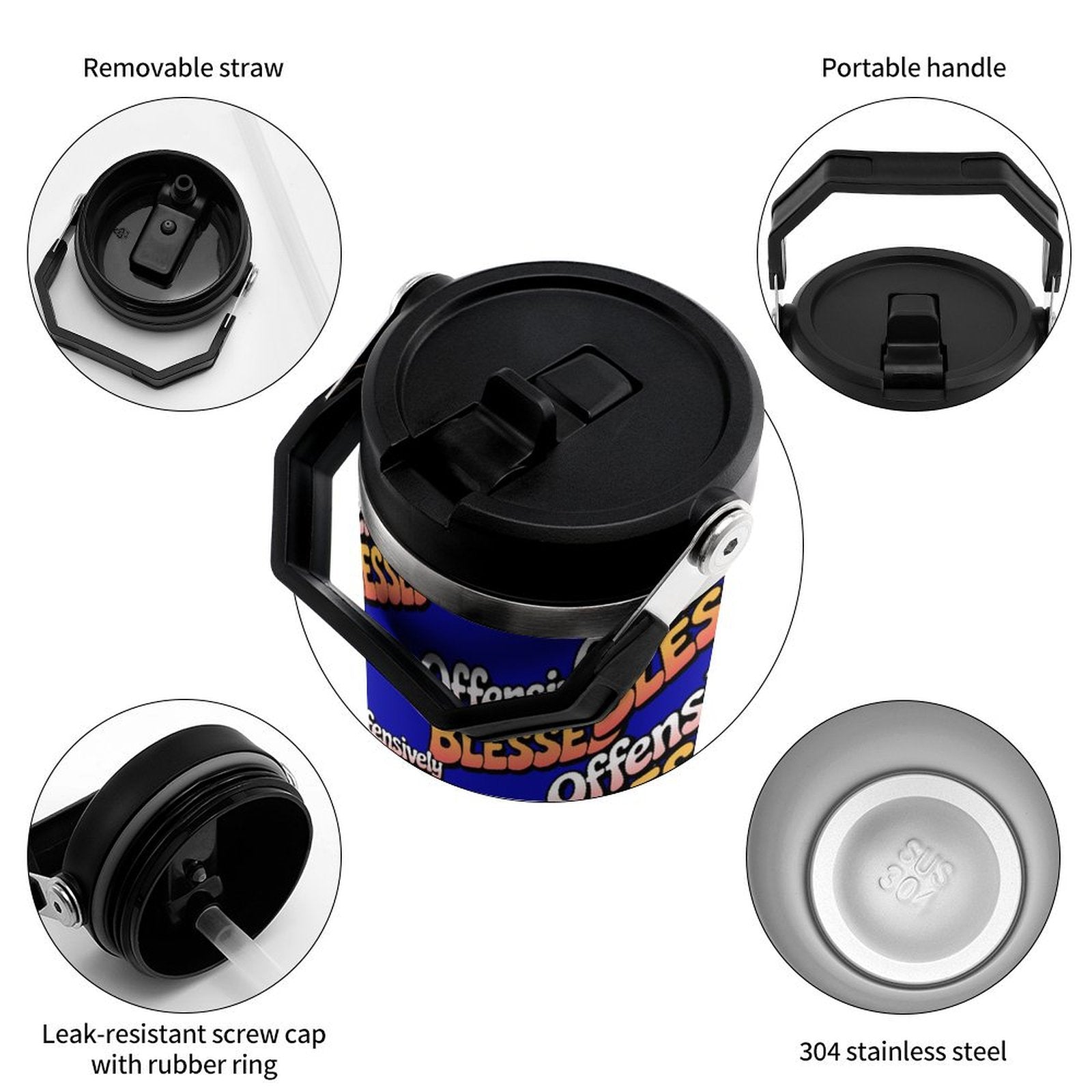 Large capacity car cup 30oz Travel Tumbler (USA)