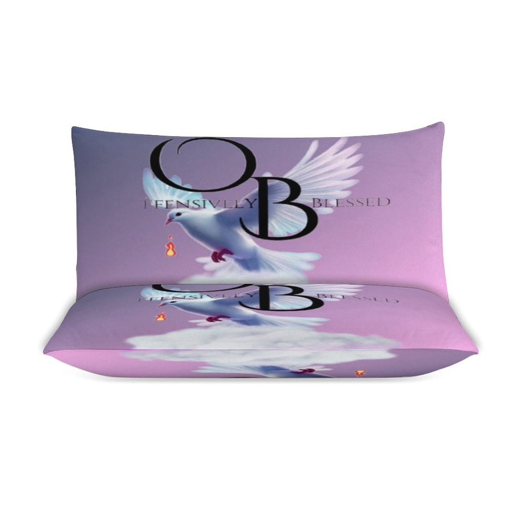 3-Piece Bedding Set (1 Duvet Cover + 2 Pillow Shams) 3-Piece Bedding Set 79"×90" (1 Quilt Cover + 2 Pillowcases)