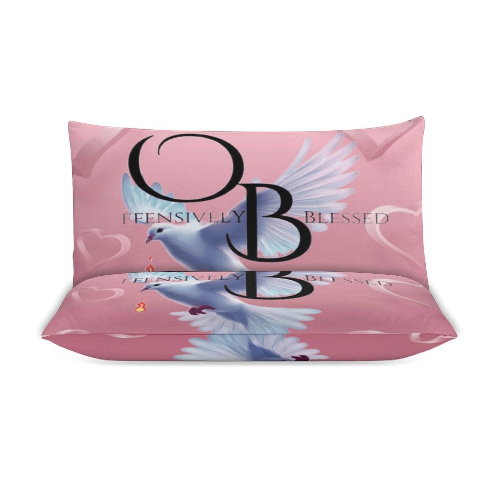 3-Piece Bedding Set (1 Duvet Cover + 2 Pillow Shams) 3-Piece Bedding Set 102"×90" (1 Quilt Cover + 2 Pillowcases)