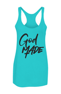OB God Made Women’s Triblend Racerback Tank