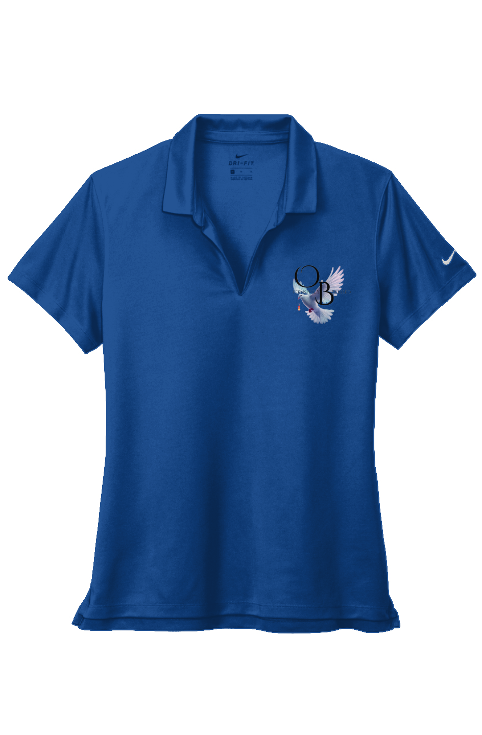 Offensively Blessed Nike Ladies Dri-FIT Micro Pique 2.0 Polo