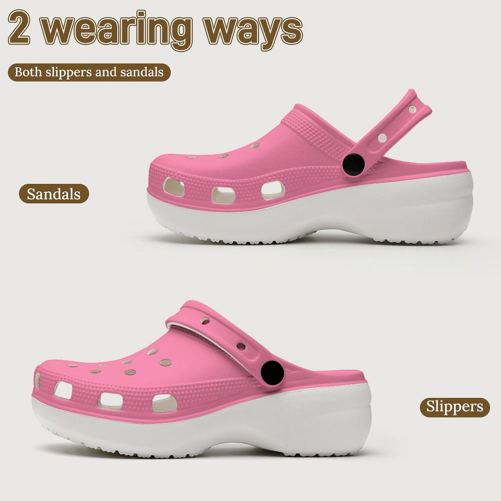 Women's High-heeled Clogs