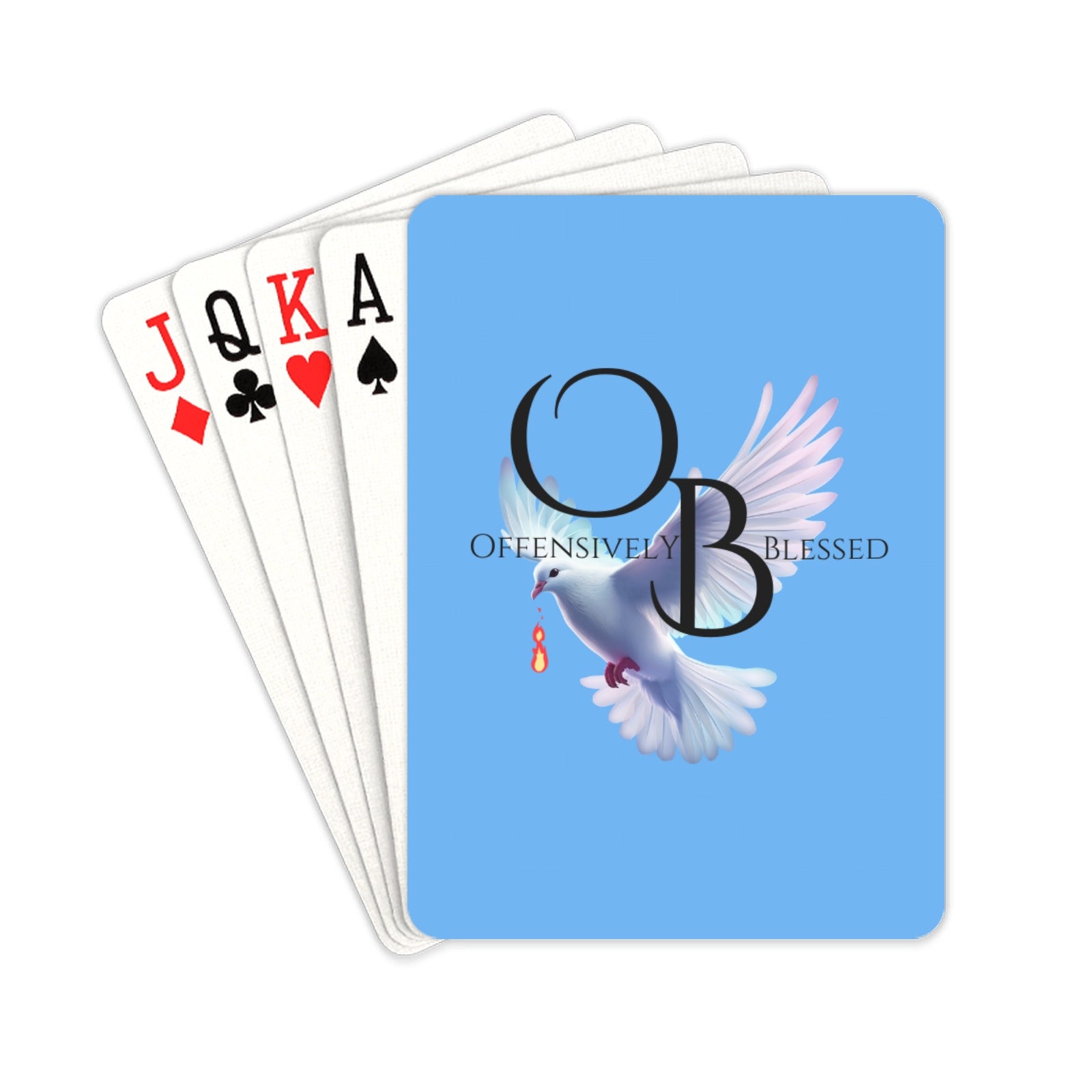 Offensively Blessed 🌺Card deck Playing Cards 2.5"x3.5"