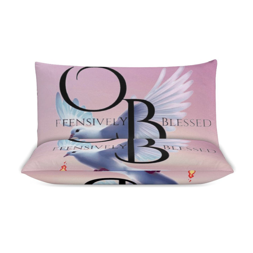 3-Piece Bedding Set (1 Duvet Cover + 2 Pillow Shams) 3-Piece Bedding Set 102"×90" (1 Quilt Cover + 2 Pillowcases)