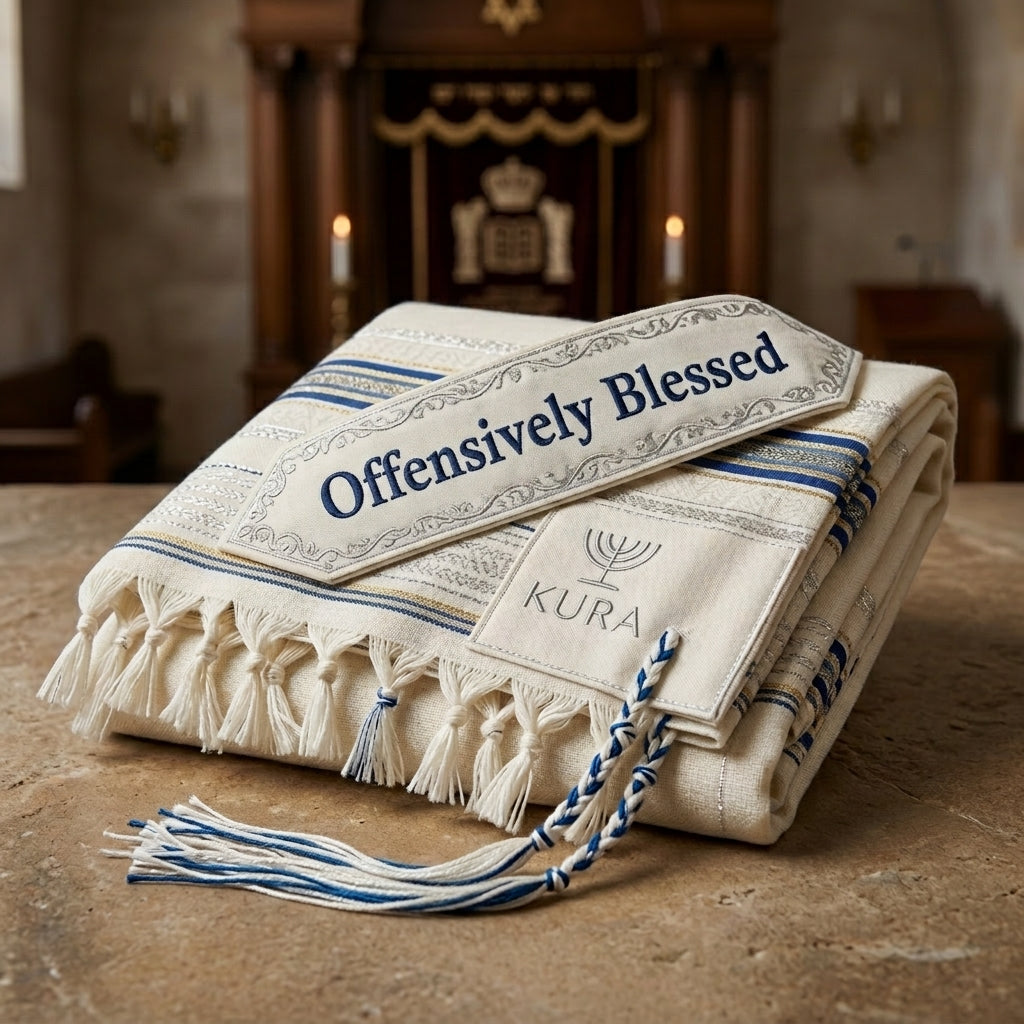 Offensively Blessed 🌺Prayer Tallit