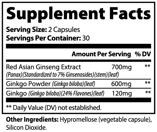 Offensively Blessed 🌺Ginkgo Biloba + Ginseng