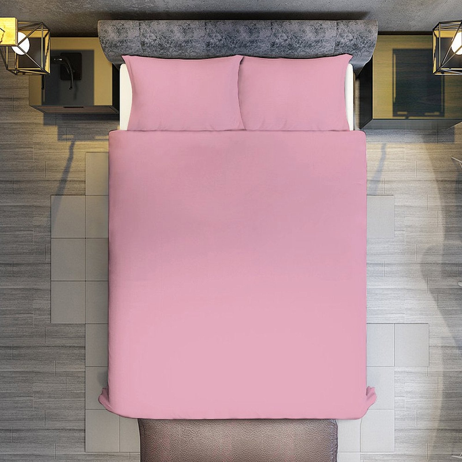 3-Piece Bedding Set (1 Duvet Cover + 2 Pillow Shams) 3-Piece Bedding Set 102"×90" (1 Quilt Cover + 2 Pillowcases)