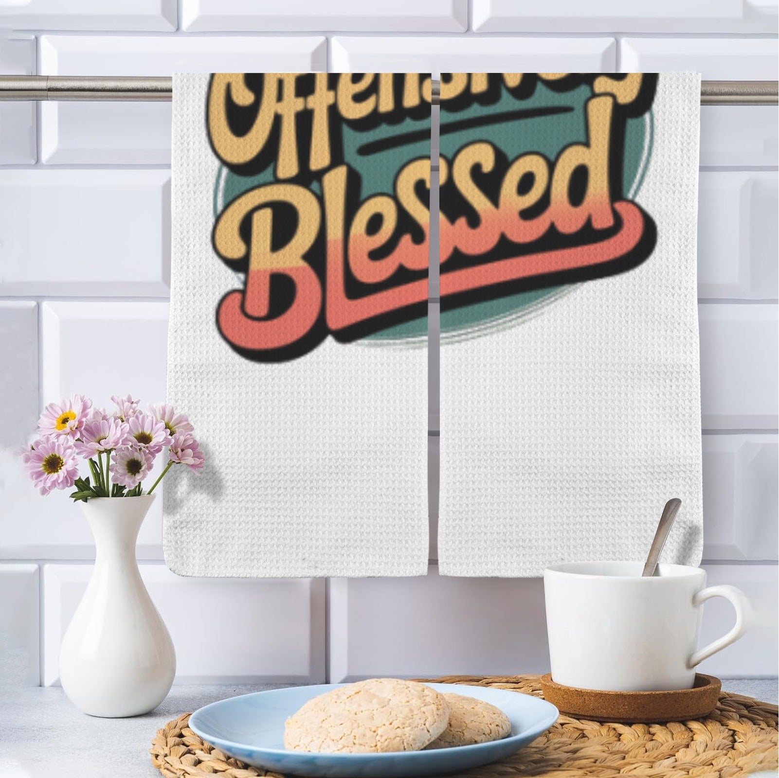 OB Towels Kitchen Towel 40x60cm (One Side&2-Pack)