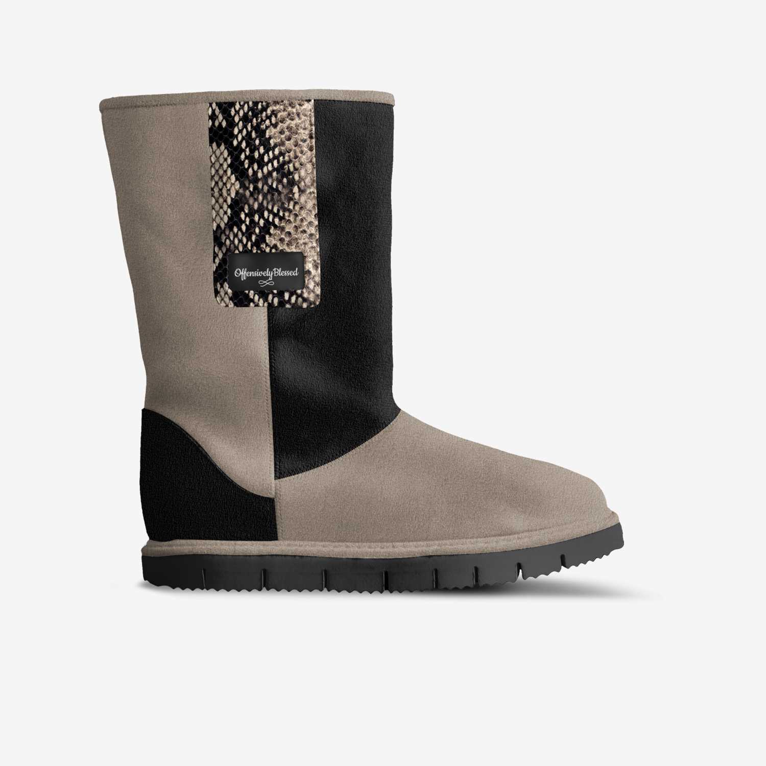 Offensively Blessed 🌺Belted mid-boot