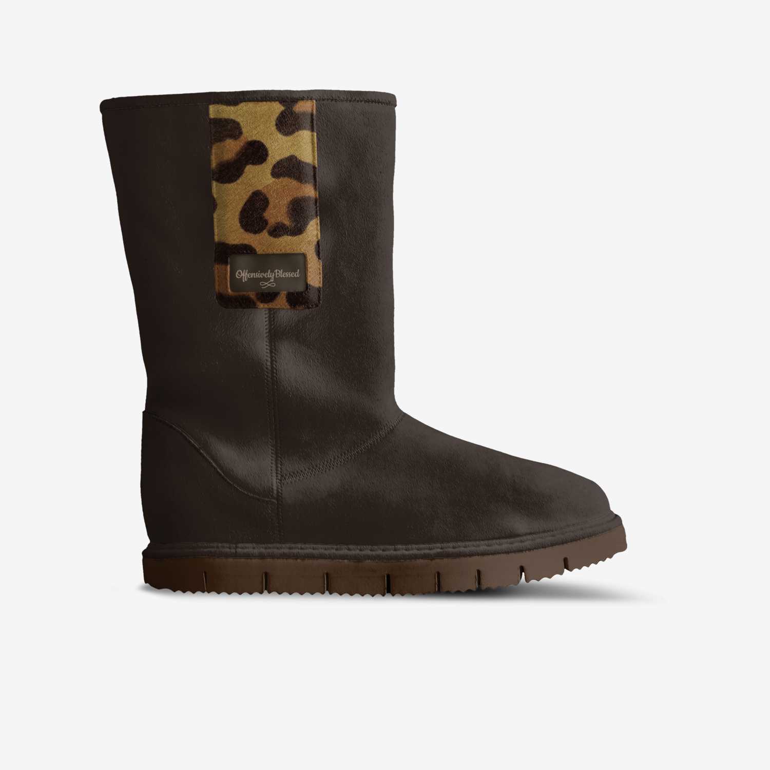 Offensively Blessed 🌺Belted mid-boot