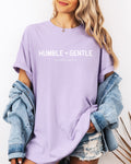 Humble & Gentle Christian Comfort Colors Garment Dyed T Shirt