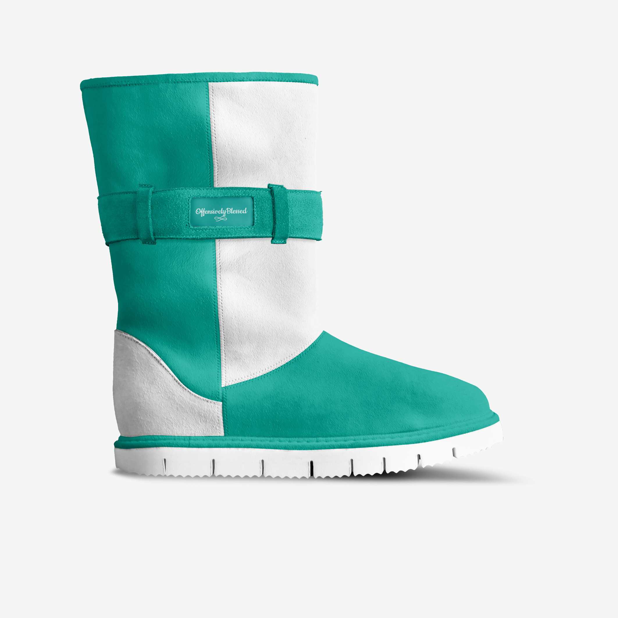 Offensively Blessed 🌺Belted mid-boot