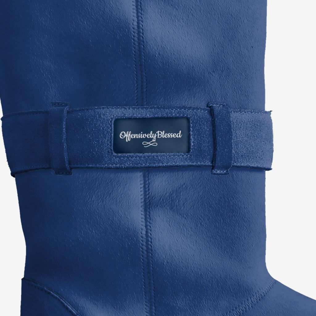 Offensively Blessed 🌺Belted mid-boot