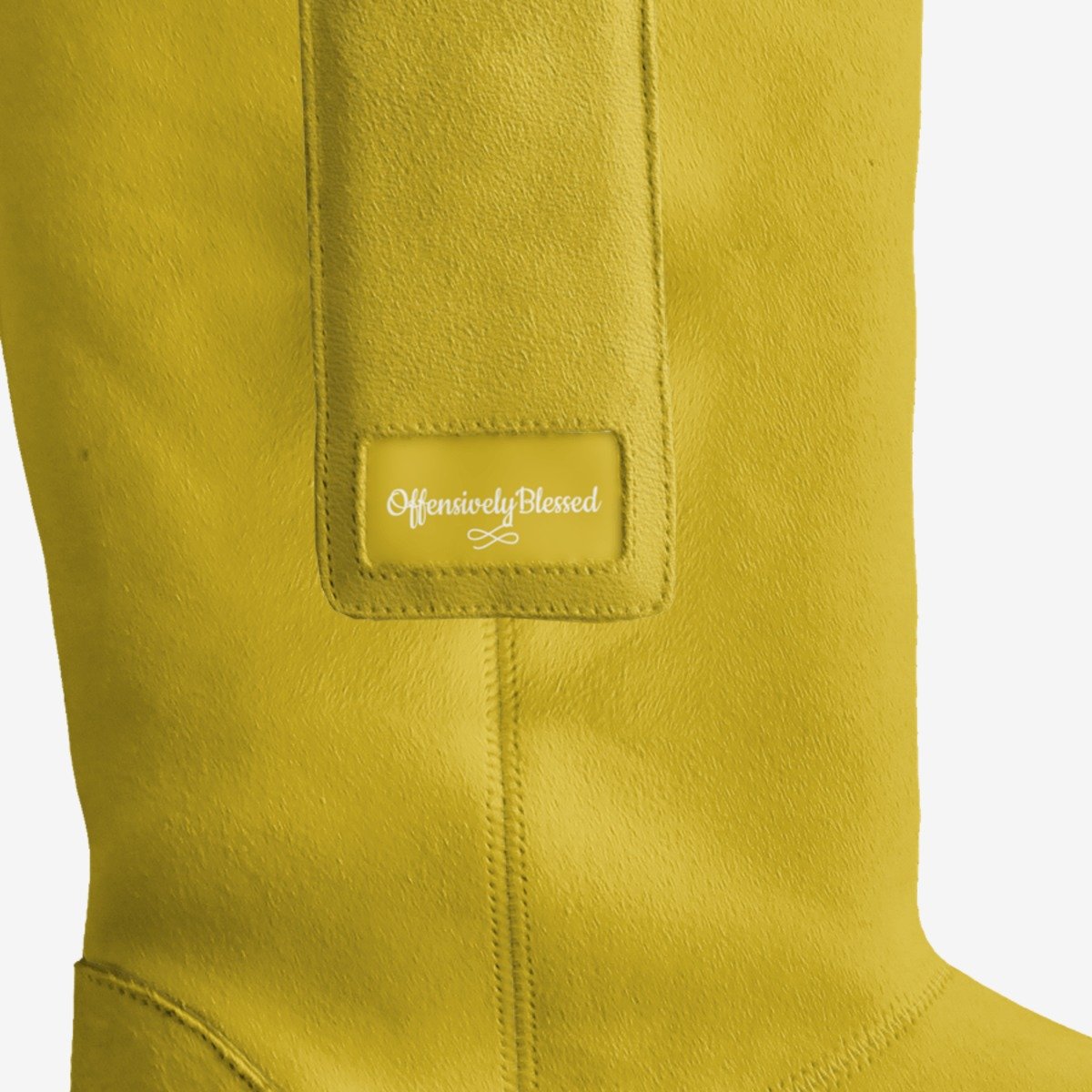 Offensively Blessed 🌺Belted mid-boot