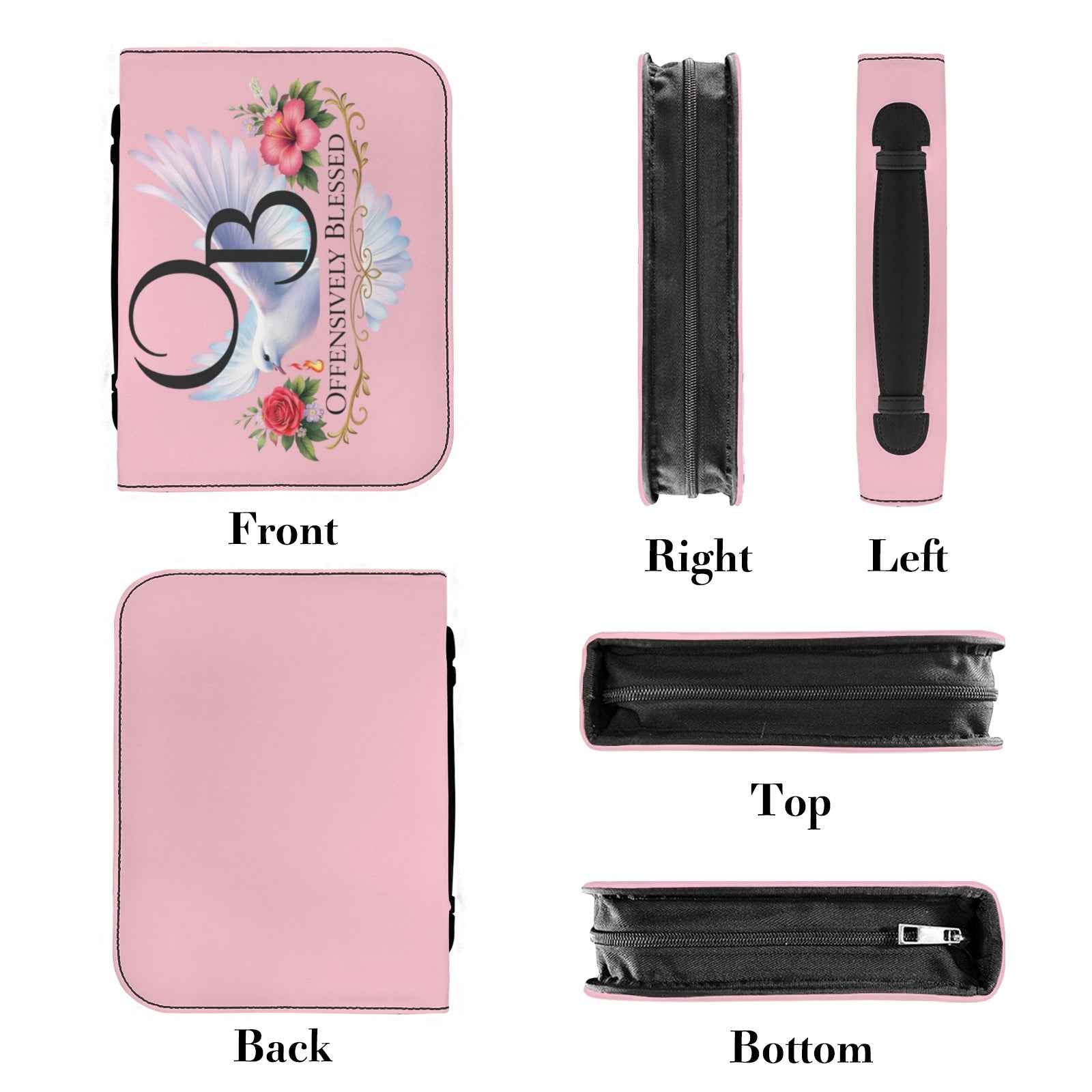 OB Bible Cover PU Bible & Book Organizer Bag