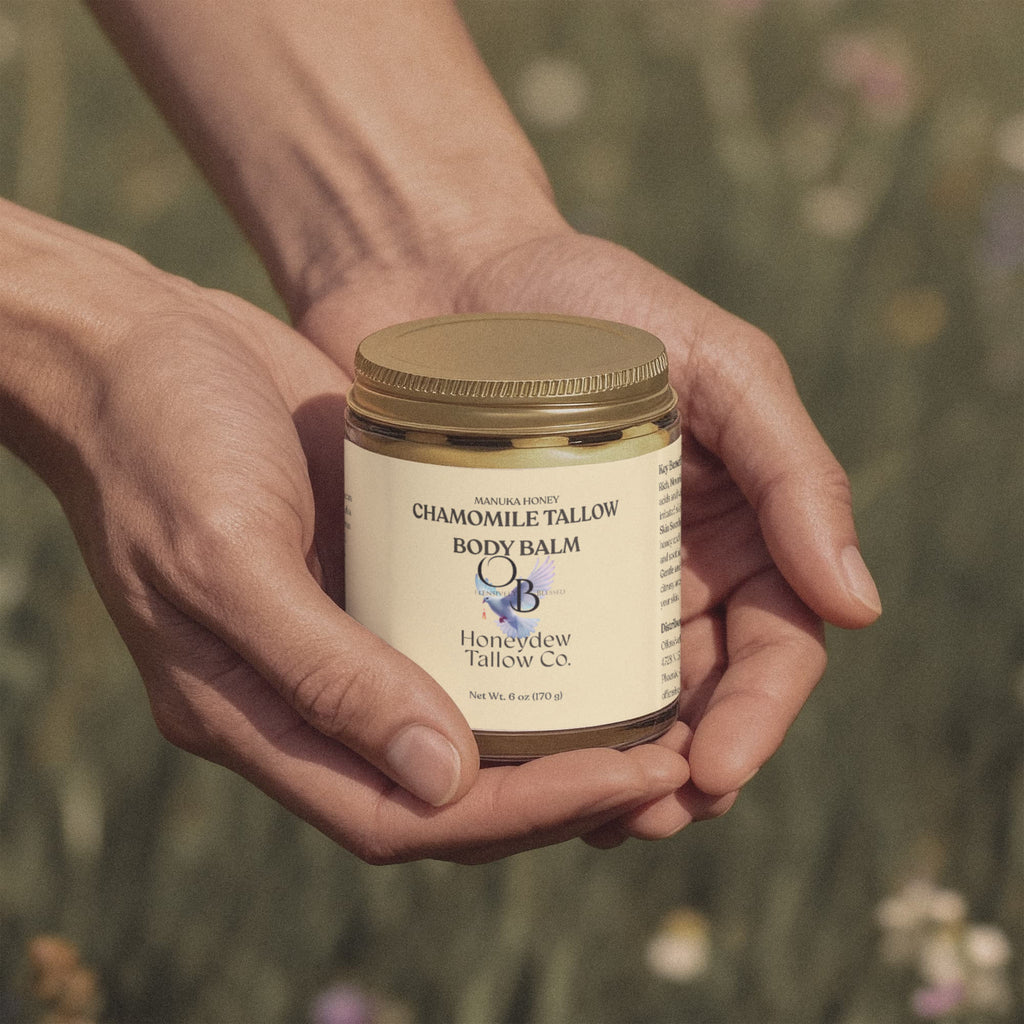Offensively Blessed 🌺Manuka Honey Chamomile Tallow Body Balm