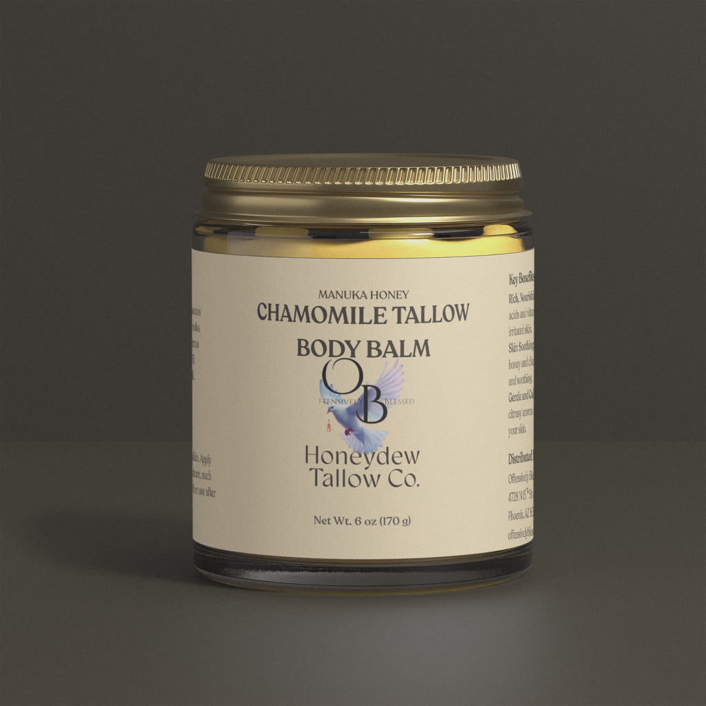 Offensively Blessed 🌺Manuka Honey Chamomile Tallow Body Balm