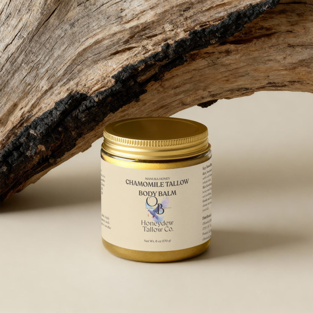 Offensively Blessed 🌺Manuka Honey Chamomile Tallow Body Balm